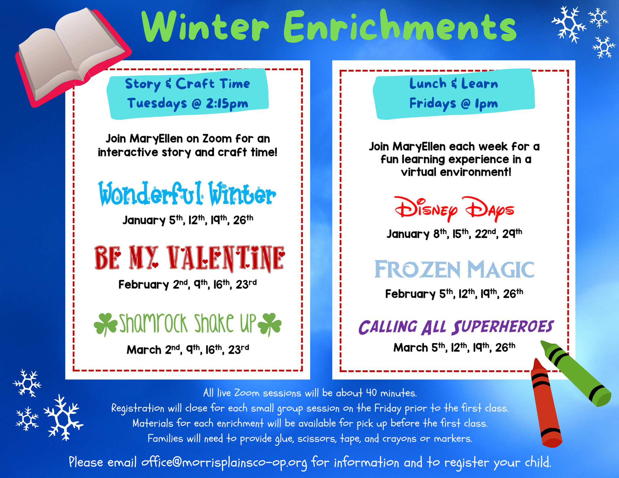 Winter Enrichments