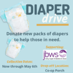 Diaper Drive for JBWS